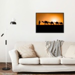 Photographic print "Camel driver at dawn"