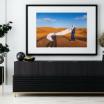 Photographic print "The camel driver and the cloak"
