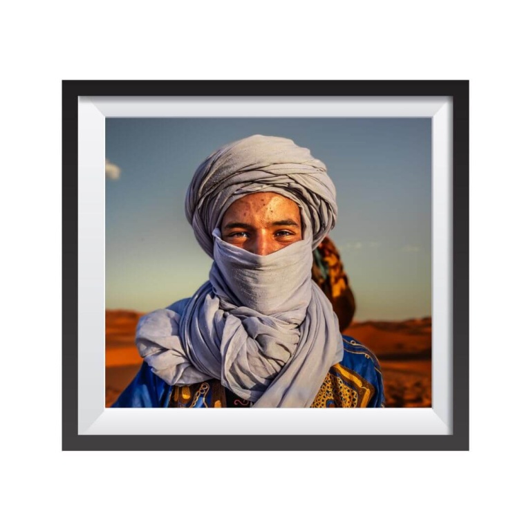 Photographic Print "The young Camel Driver"