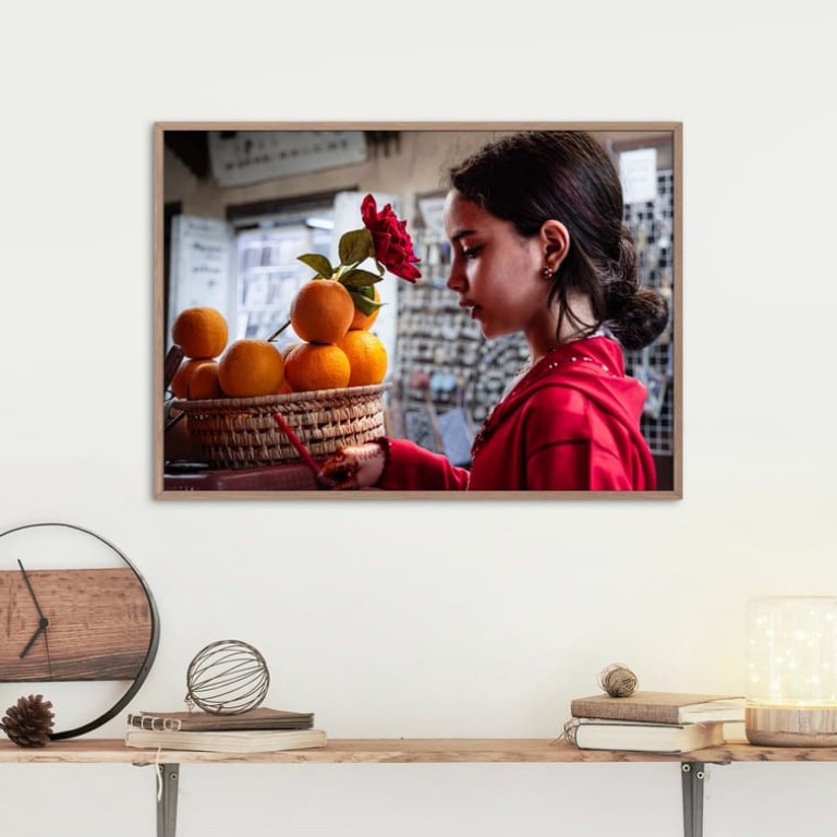 Photographic Prints "Roses and oranges"