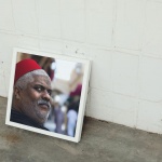 Photographic Print "The look of the pot-bellied man of Fes"