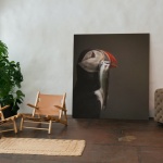 Photographic Print "Puffin with Prey"
